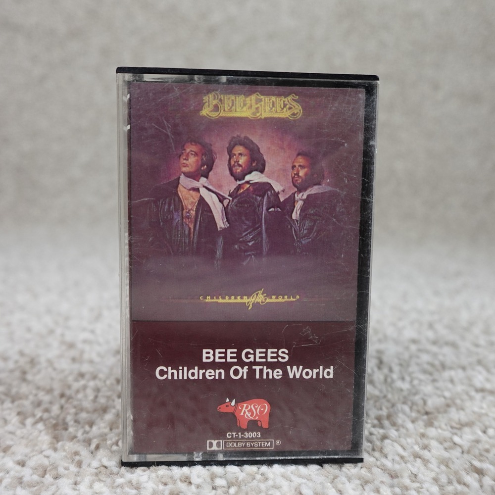 Bee Gees Children Of The World Cassette Tape RSO CT-1-3003 1976 Disco Pop Rock